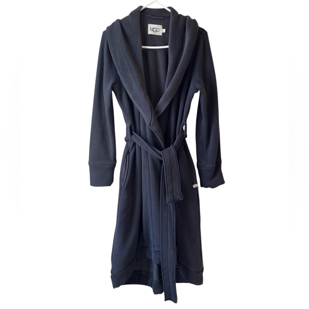 UGG Charcoal Hooded Robe, Women’s XS